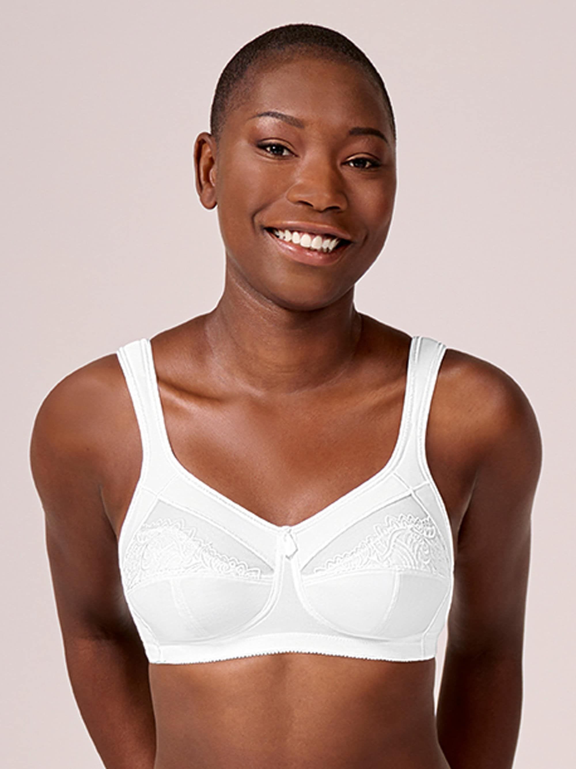 Isadora Mastectomy Bra by Amoena | Wire-Free Full Figure Pocketed Bra