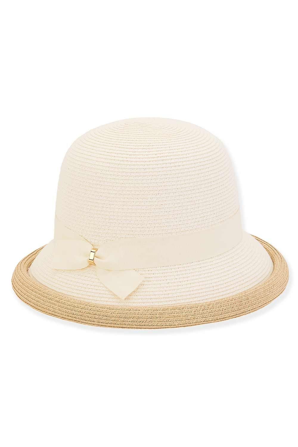 Umbra Soft Cream Women\'s Hat crema-dorada-rolled-brim-  main image 2