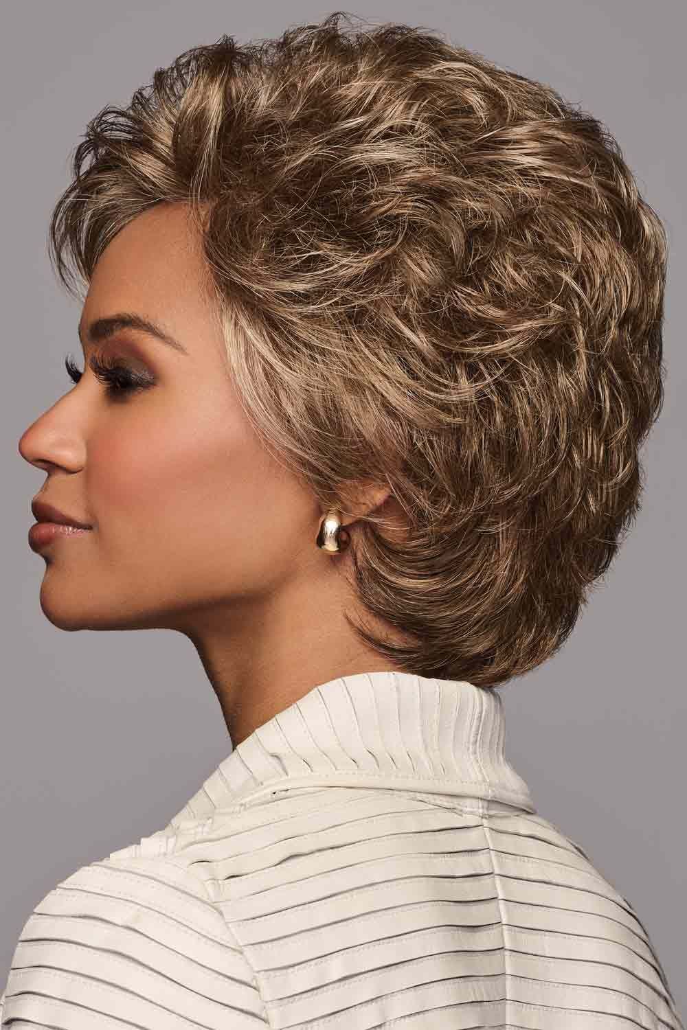 Instinct Luxury Wig by Eva Gabor Short Synthetic Lace Front Wig with