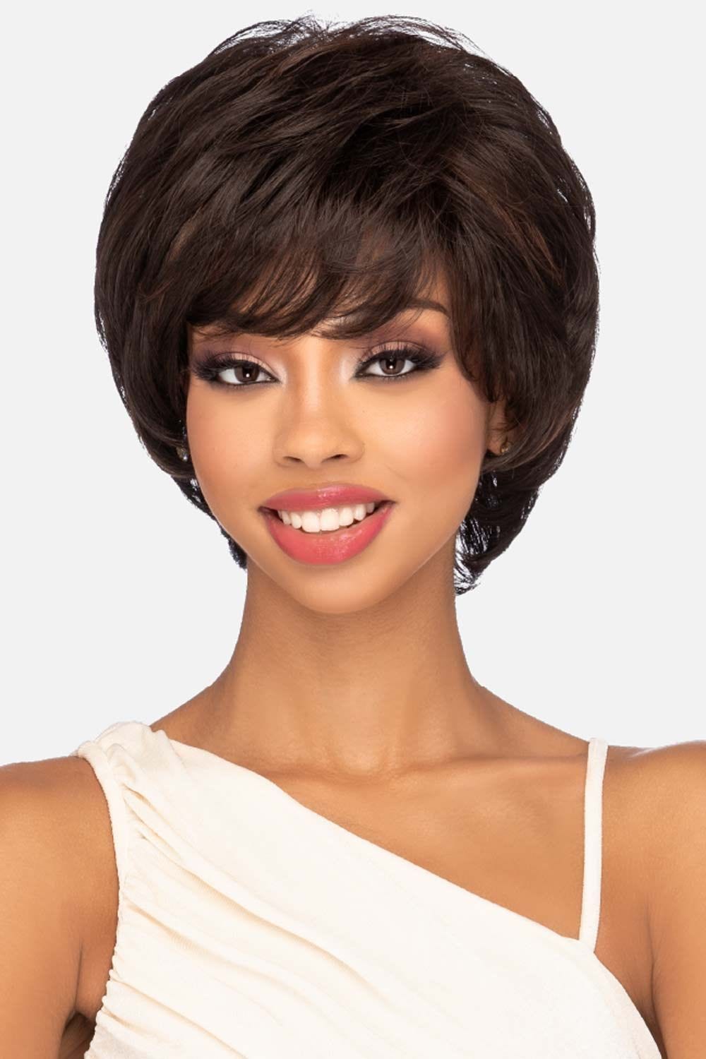 HMB-Jai Wig by Vivica Fox | Human Hair/Synthetic Blend, Hand Tied