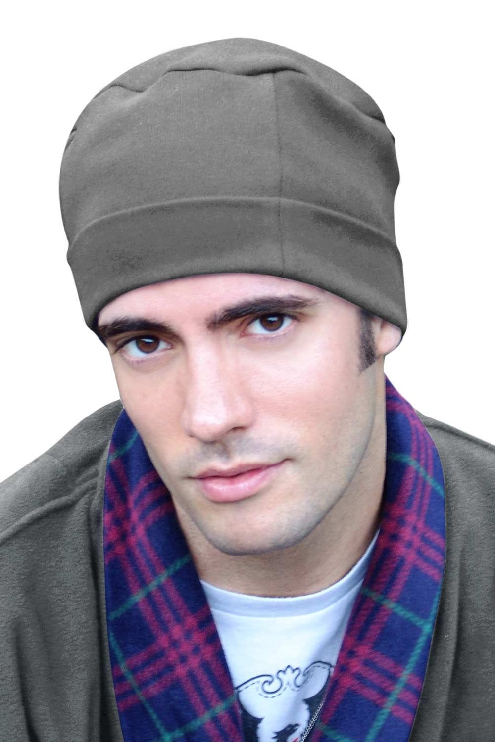 Clearance 100% Cotton Mens Night Cap - Soft Sleep Hat - Sleeping Cap