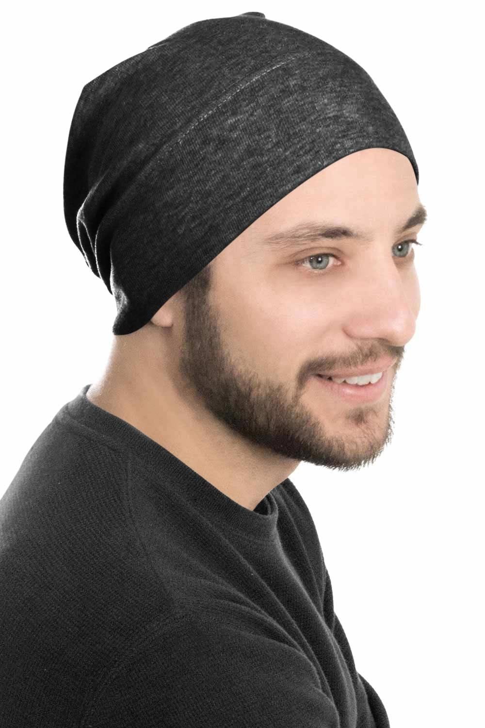 mens-relaxed-beanie-chemo-hats