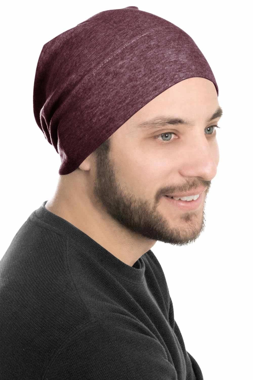 Cotton Beanie Mens 100% Cotton Beanie