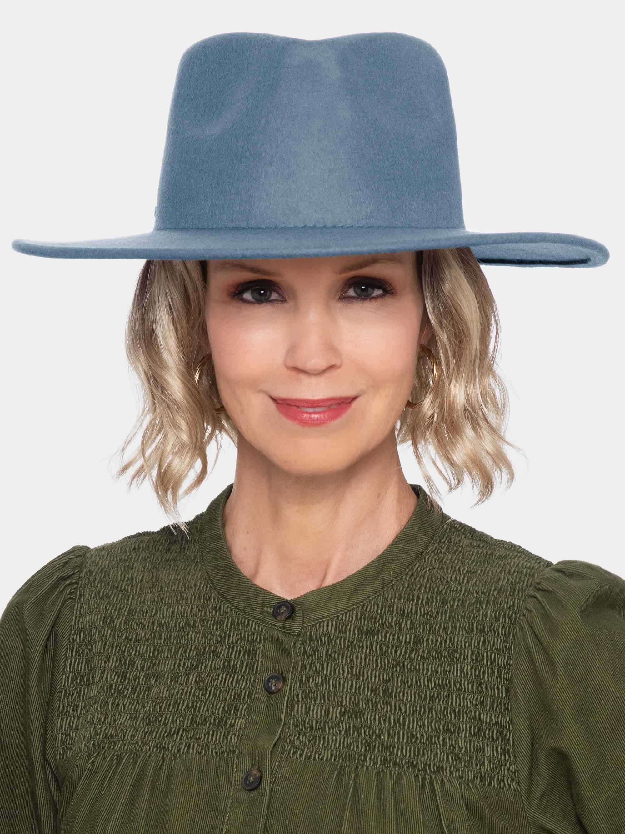 SOLA 100% WOOL FOUR SEASONS FELT WOMEN HAT NEW WITHOUT TAGS Wool Felt Hat for Women | Trendly Nashville Boho Style  main image 3