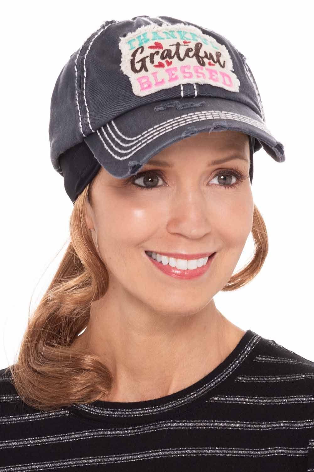 Thankful Grateful Blessed Vintage Baseball Cap Baseball Hats for
