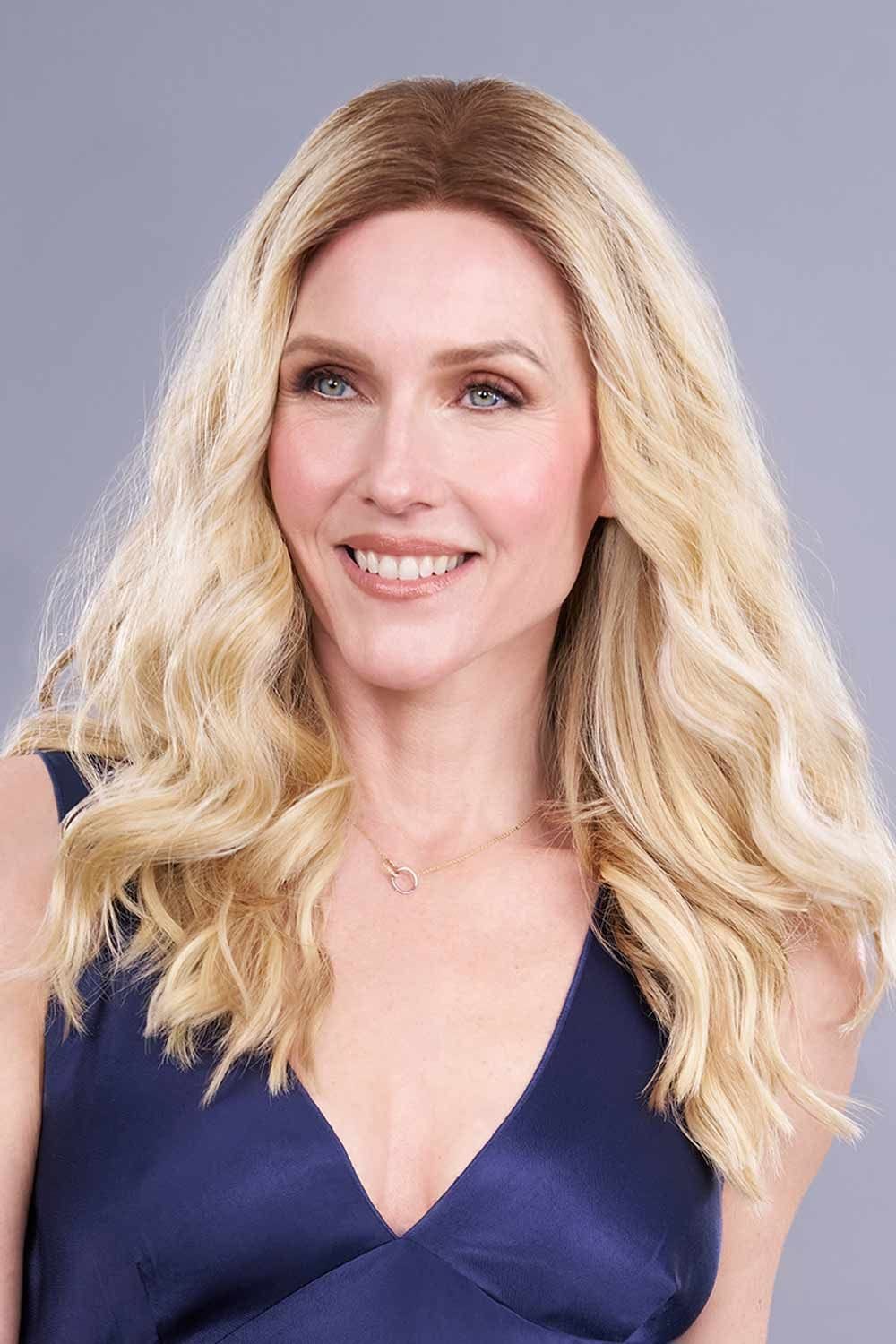 Synthetic Hair Topper with Lace Front, 18 Inch Wavy Clip-In Cap Top Trend Lace HD Wavy 18 main image 4