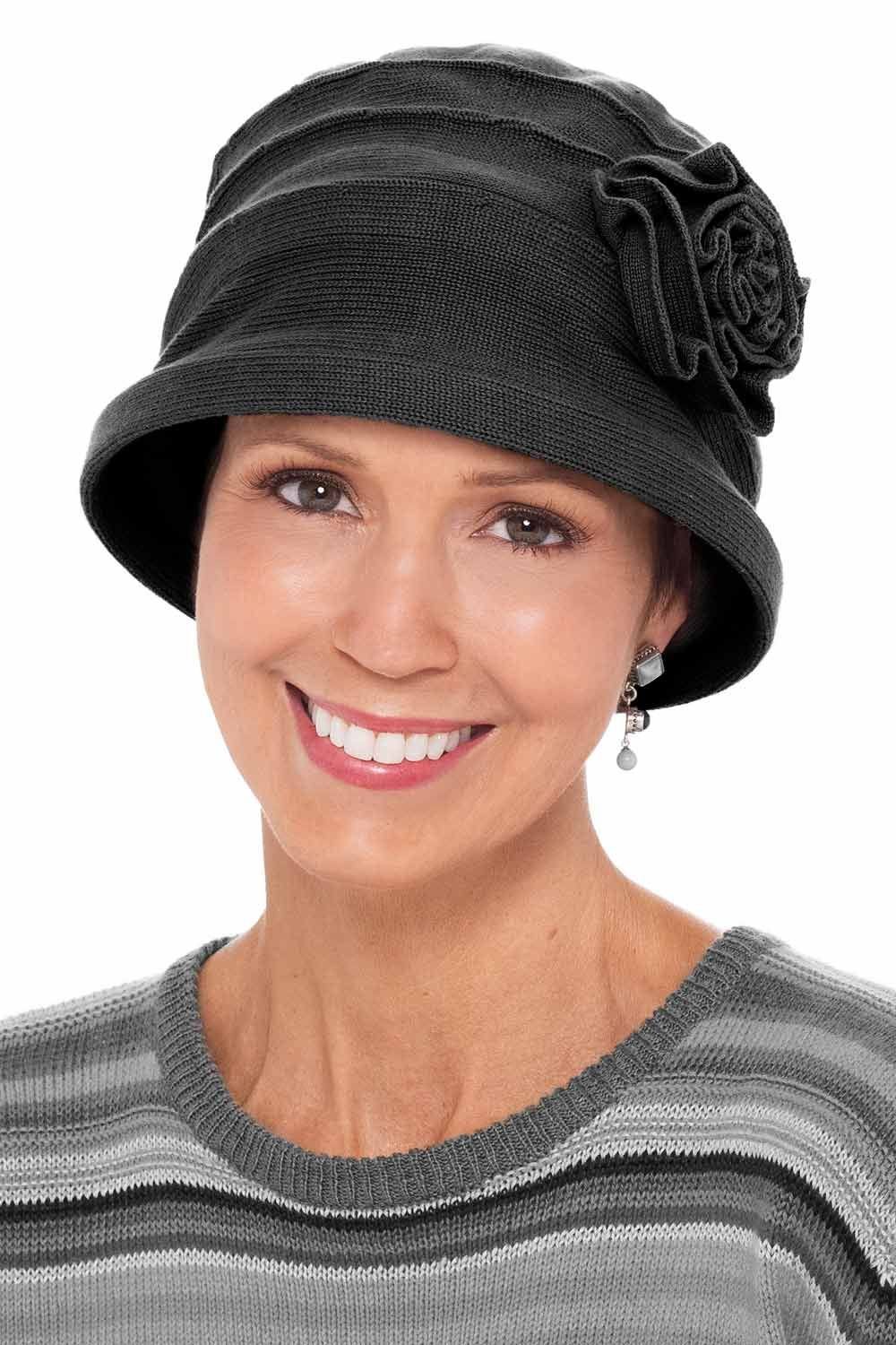vintage-rosie-cloche-hat-chemo 