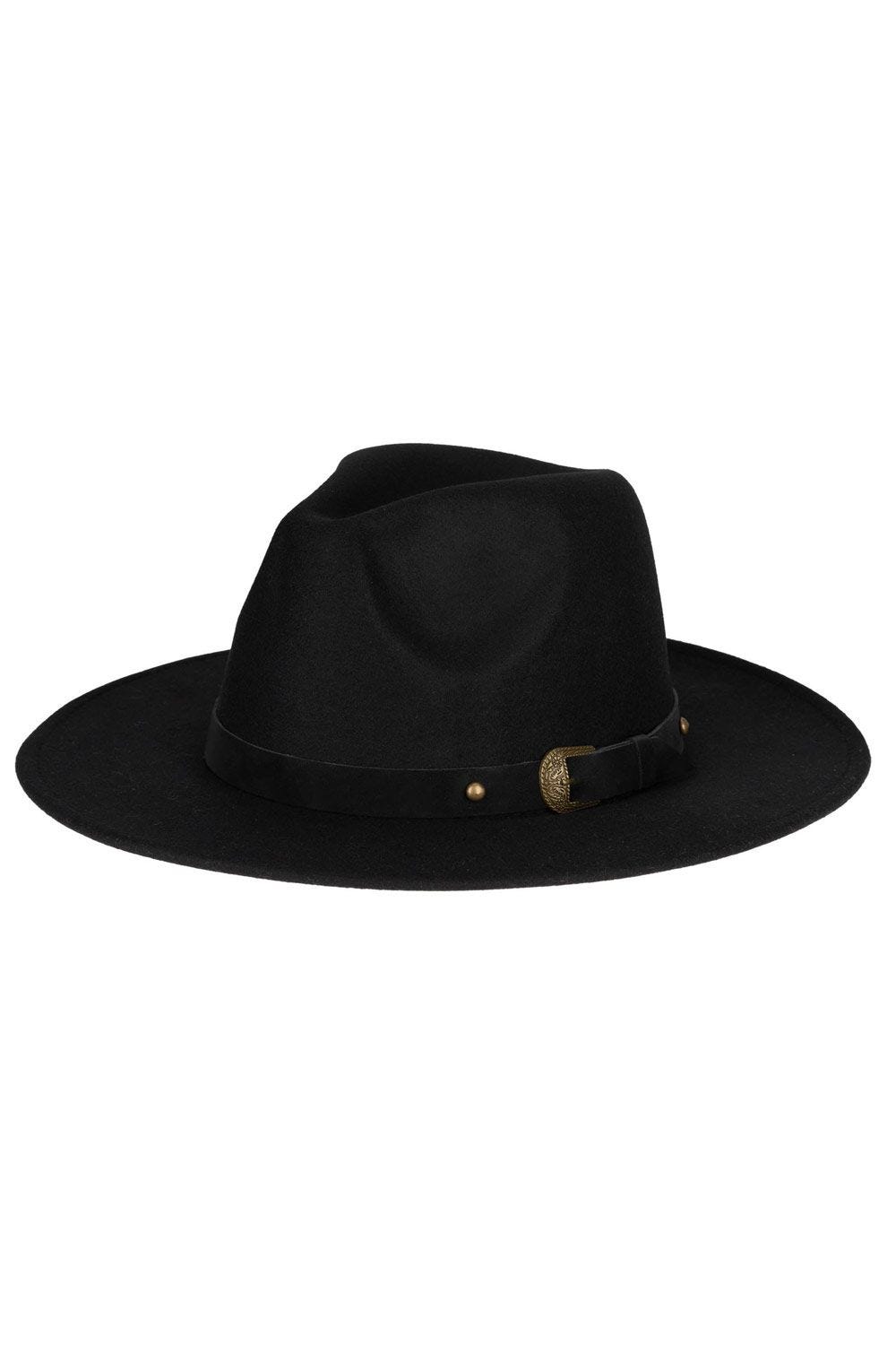 Walker Western Felt Fedora Hat | Stylish Fedora Hats for Men display picture 3