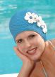 Triple Flower Swim Cap