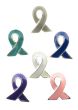 cancer awareness ribbon pins