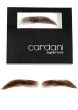 Men's eyebrow wig in dark brown