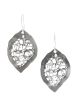Sterling Silver Earrings | Abstract Leaves