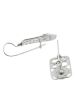 Sterling Silver Earrings | Zirconia Stepping Stones