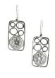 Sterling Silver Earrings | Zirconia Stepping Stones