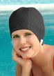 Waffle Weave Chin Strap Swim Caps