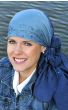 Sequined Tie Dye Head Scarf