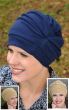 Trinity Headcovering - worn with gather on side