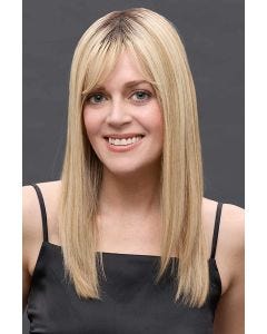 EasiTop Lite Petite 14 Inch Human Hair Topper by Jon Renau | Remy Human Hair, Lace Front, Mono