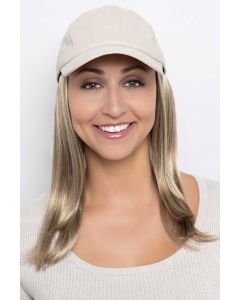 Baseball Hat with Hair: 8281 (8229) Long Hat Beige by Henry Margu