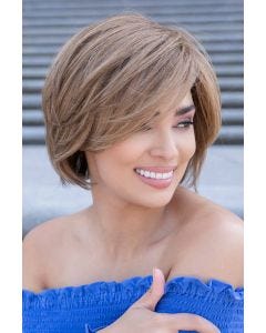 Abbey Wig by Envy | Human Hair/Synthetic Blend, Hand Tied, Monofilament