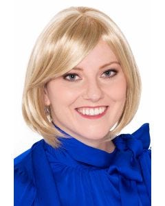 Anna by Cardani Wigs | Bob Wig With Bangs | Double Monofilament Top