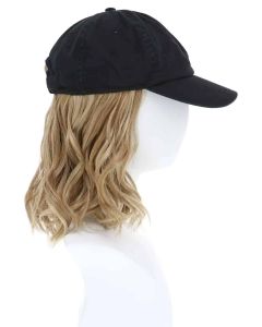 Baseball Cap with Hair | Cardani Beach Waves Baseball Hat with Hair