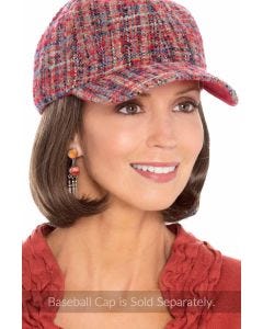 Halo Hair | Cardani Classic Bob Halo Hairpiece for Hats | Hats with Hair
