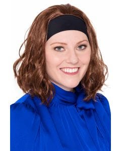 Brandi Headband Wig by Cardani | Beach Waves Curly Hair Headband
