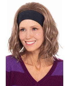 Brandi Headband Wig by Cardani | Beach Waves Curly Hair Headband