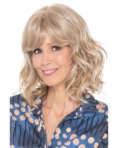 Chloe Beach Waves Wig by Cardani | Heat Friendly Wavy Wig with Bangs