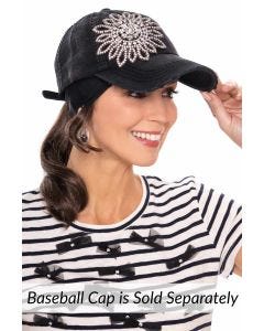Ponytail Headband for Hats | Ponytail for Baseball Caps by Cardani
