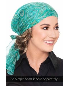 Cardani Curly Hair Halo - Hairpiece for Hats I Hats with Hair