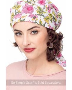 Cardani Curly Hair Halo - Hairpiece for Hats I Hats with Hair