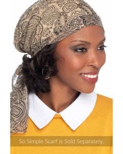 Cardani Curly Hair Halo - Hairpiece for Hats I Hats with Hair