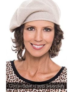 Cardani Curly Hair Halo - Hairpiece for Hats I Hats with Hair