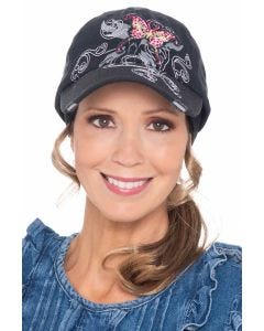Ponytail Headband for Hats | Ponytail for Baseball Caps by Cardani