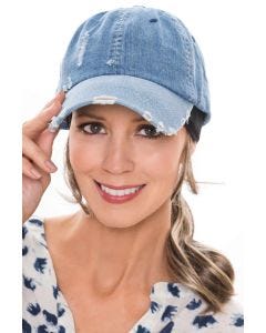 Ponytail Headband for Hats | Ponytail for Baseball Caps by Cardani