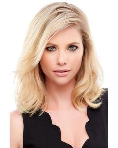 EasiCrown 12 Inch Human Hair Topper by Jon Renau | Remy Human Hair, Monofilament