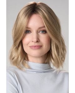 wavy shoulder length bob