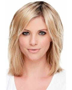 Essentially You HD Hair Topper by Jon Renau | Heat Friendly, Monofilament