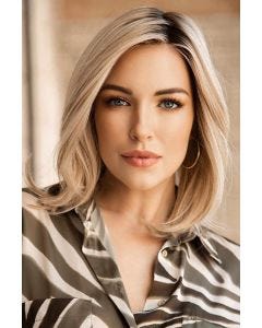 Large Own the Room Wig by Eva Gabor | Heat Resistant, Lace Front, Monofilament Part