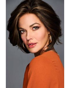 Trend Alert Wig by Eva Gabor | Wavy Bob Wig | Lace Front, Monofilament Part, Heat-Friendly