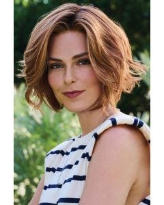 Large Trend Alert Wig by Eva Gabor | Heat Resistant, Lace Front, Monofilament Part