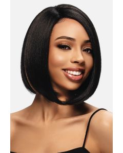 HMB-Sara Wig by Vivica Fox | Human Hair/Synthetic Blend Bob Wig
