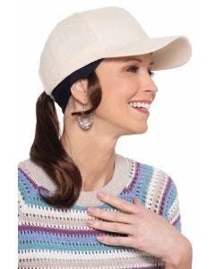 Ponytail Headband for Hats | Ponytail for Baseball Caps by Cardani