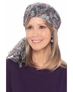 Cardani Long Hair Halo with Detachable Bangs - Hairpiece for Hats - Hats with Hair