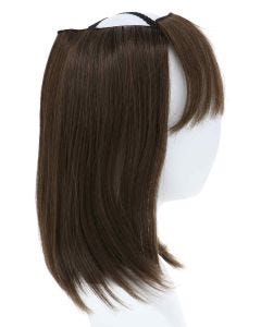Cardani Long Hair Halo with Detachable Bangs - Hairpiece for Hats - Hats with Hair