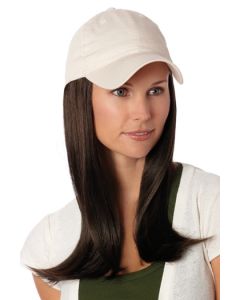 Baseball Hat with Hair: 8281 (8229) Long Hat Beige by Henry Margu