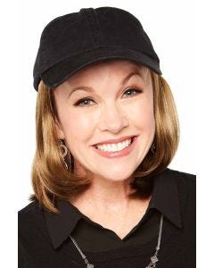Baseball Cap with Hair | Cardani Iconic Bob Baseball Hat with Hair