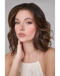 Medium Wavy Top Piece Hair Topper by Amore | Lace Front, Monofilament, Heat Friendly